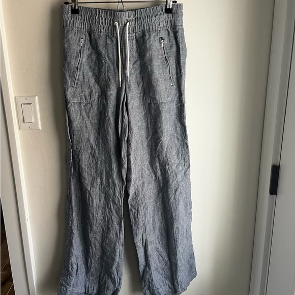 Athleta Pants - Womens Grey Athleta Linen Pants